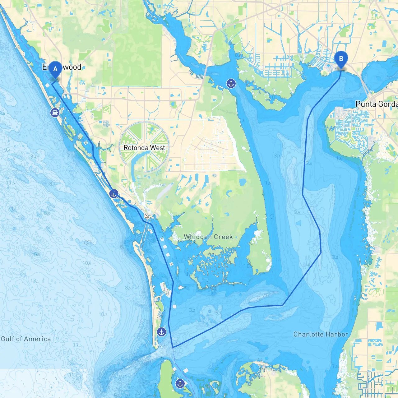Englewood to Port Charlotte