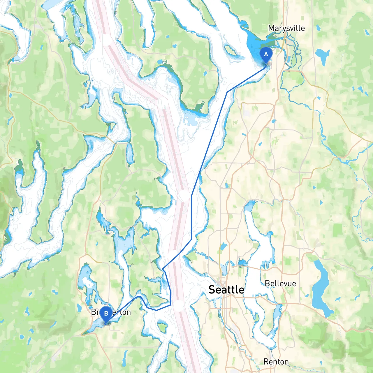 Everett to Port Orchard