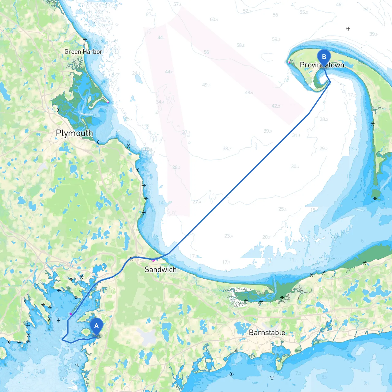 Falmouth to Provincetown