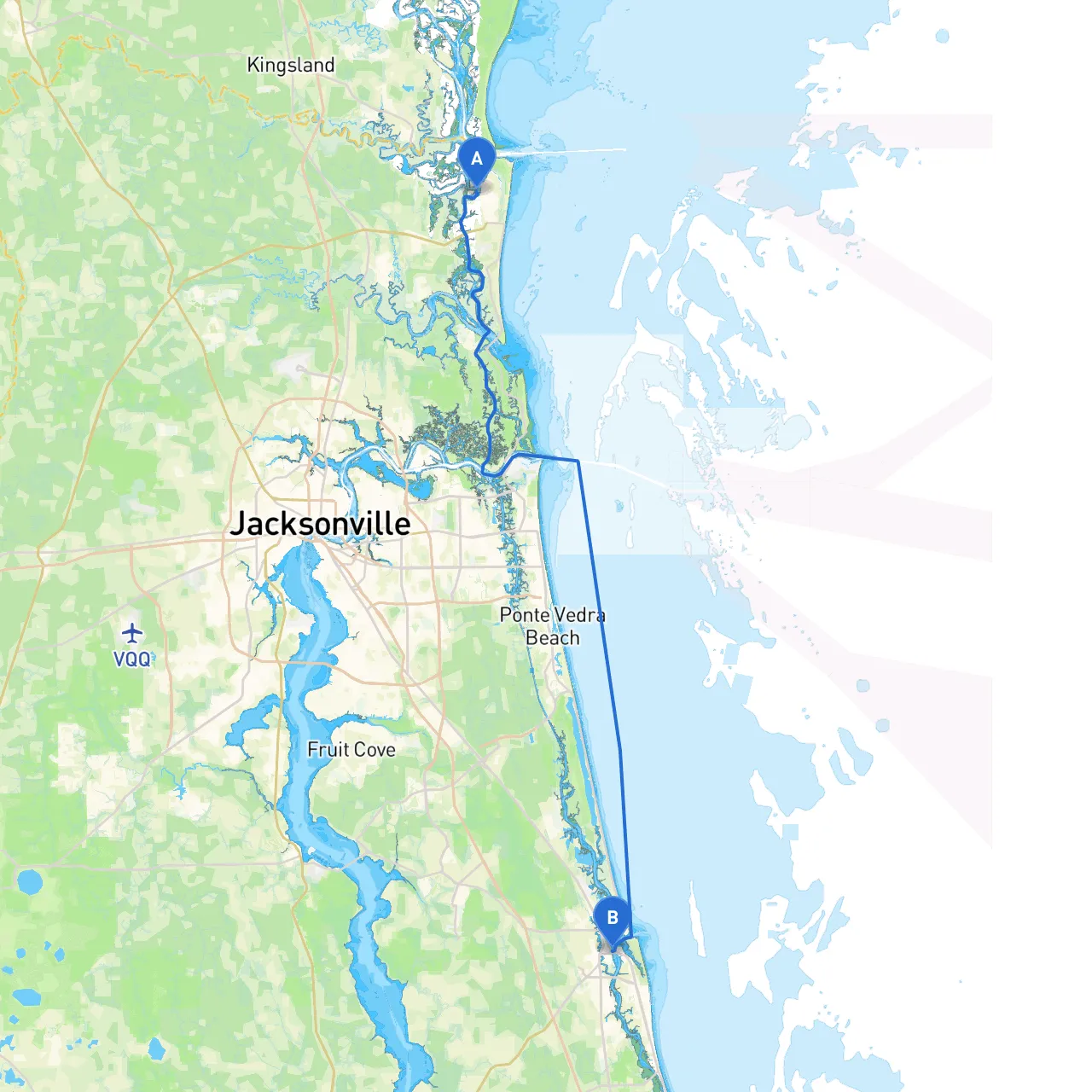 Fernandina Beach to St. Augustine