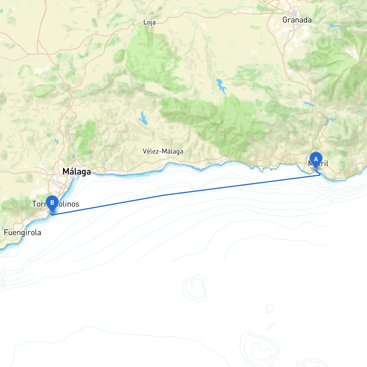 Granada to Benalmadena