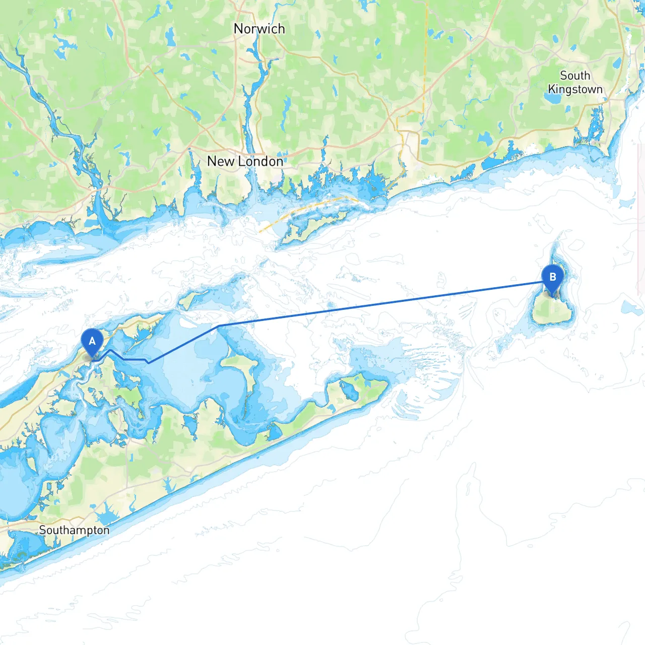 Greenport to Block island