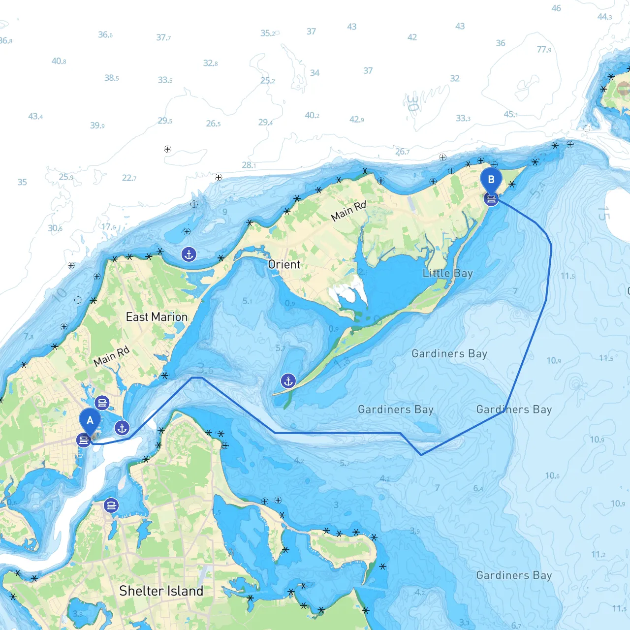 Greenport to Orient Point