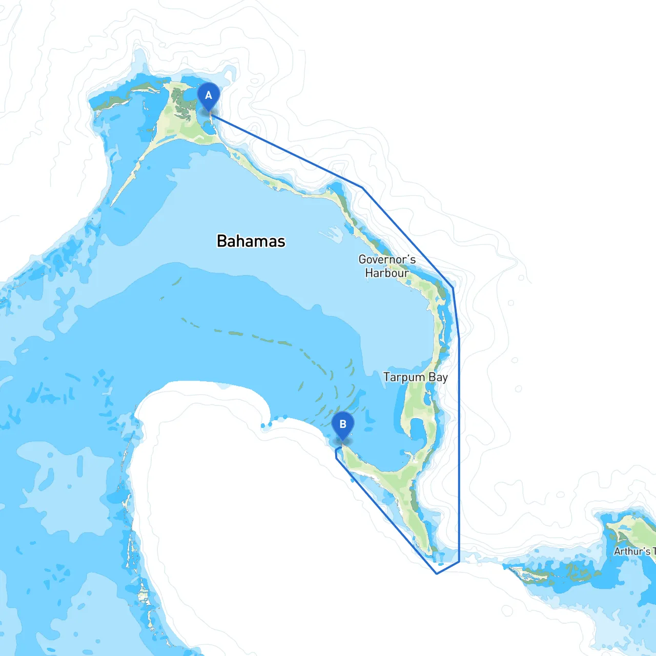 Harbour Island to Eleuthera