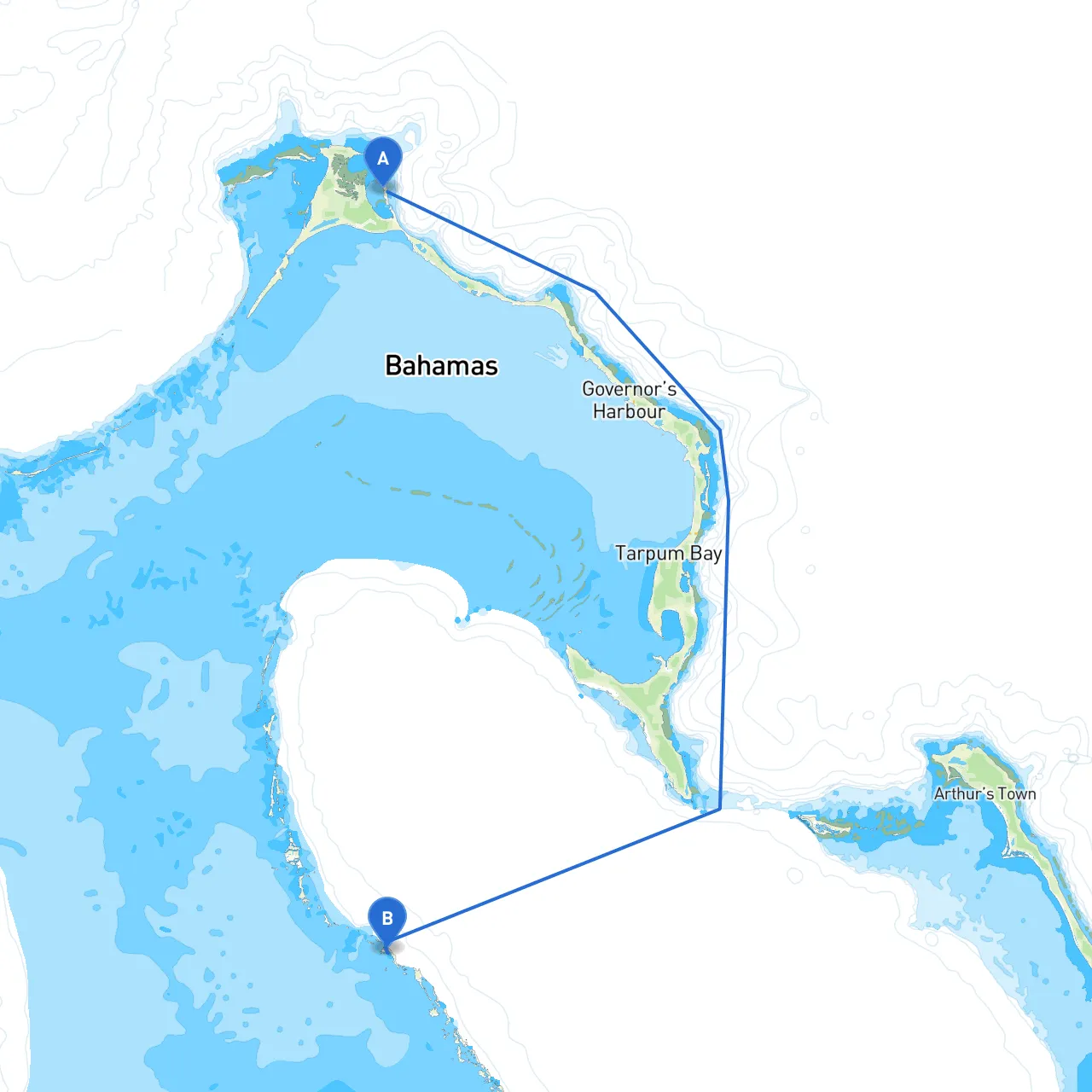 Harbour Island to Exumas