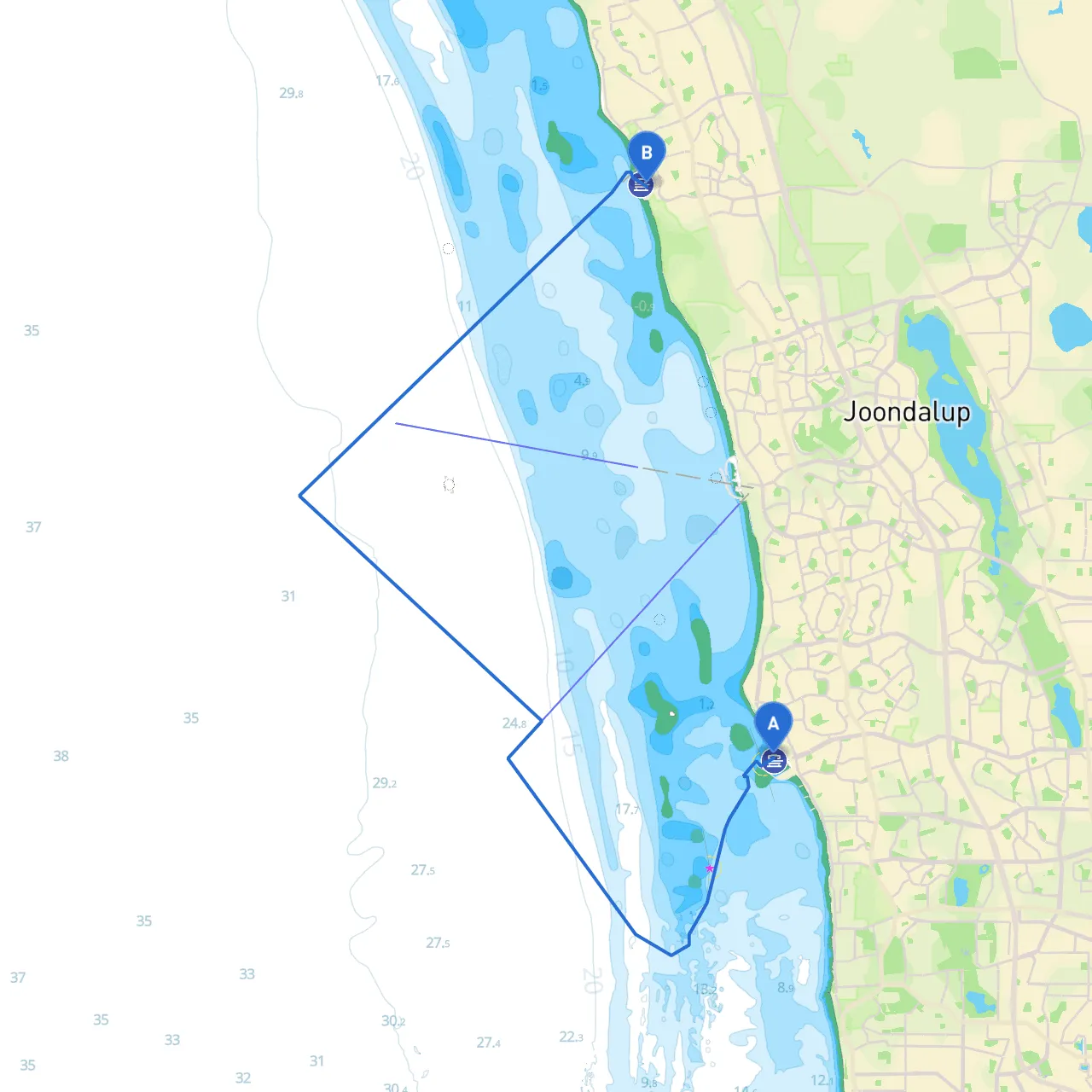 Hillarys to Mindarie