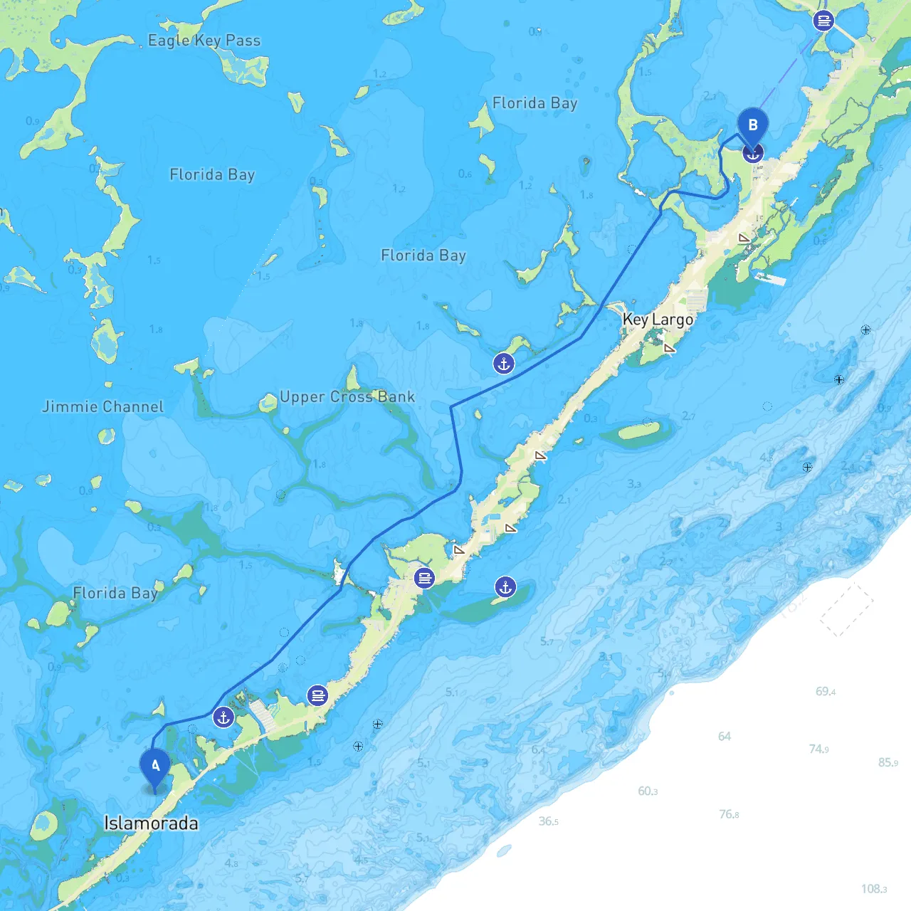 Islamorada to Key Largo