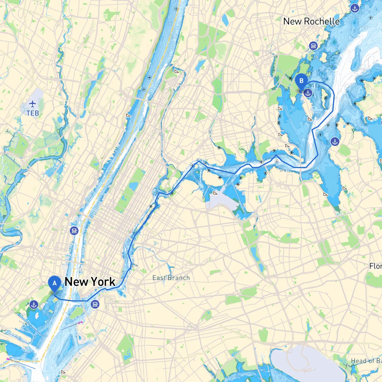 Jersey City to Bronx