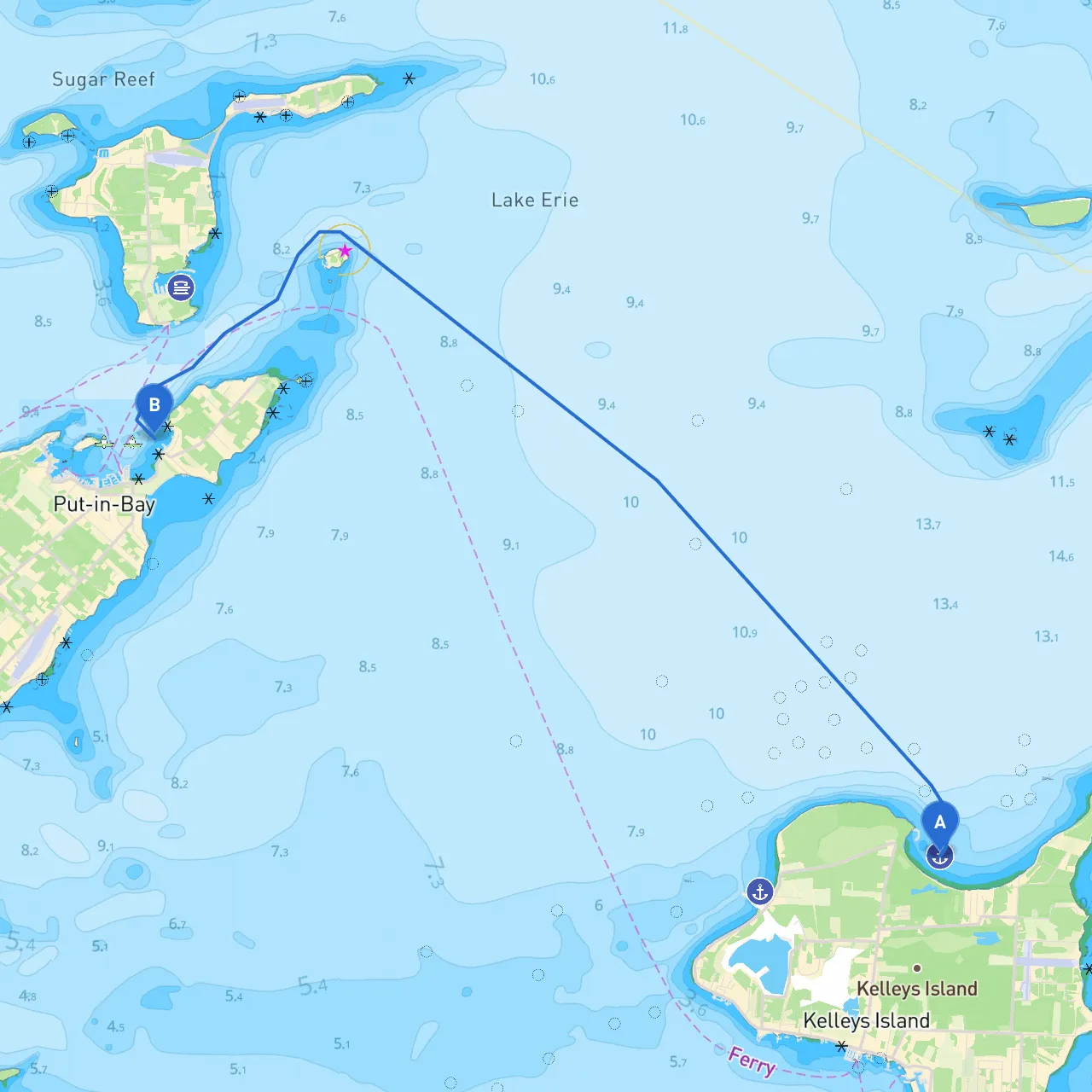 Kelleys Island to Put in Bay