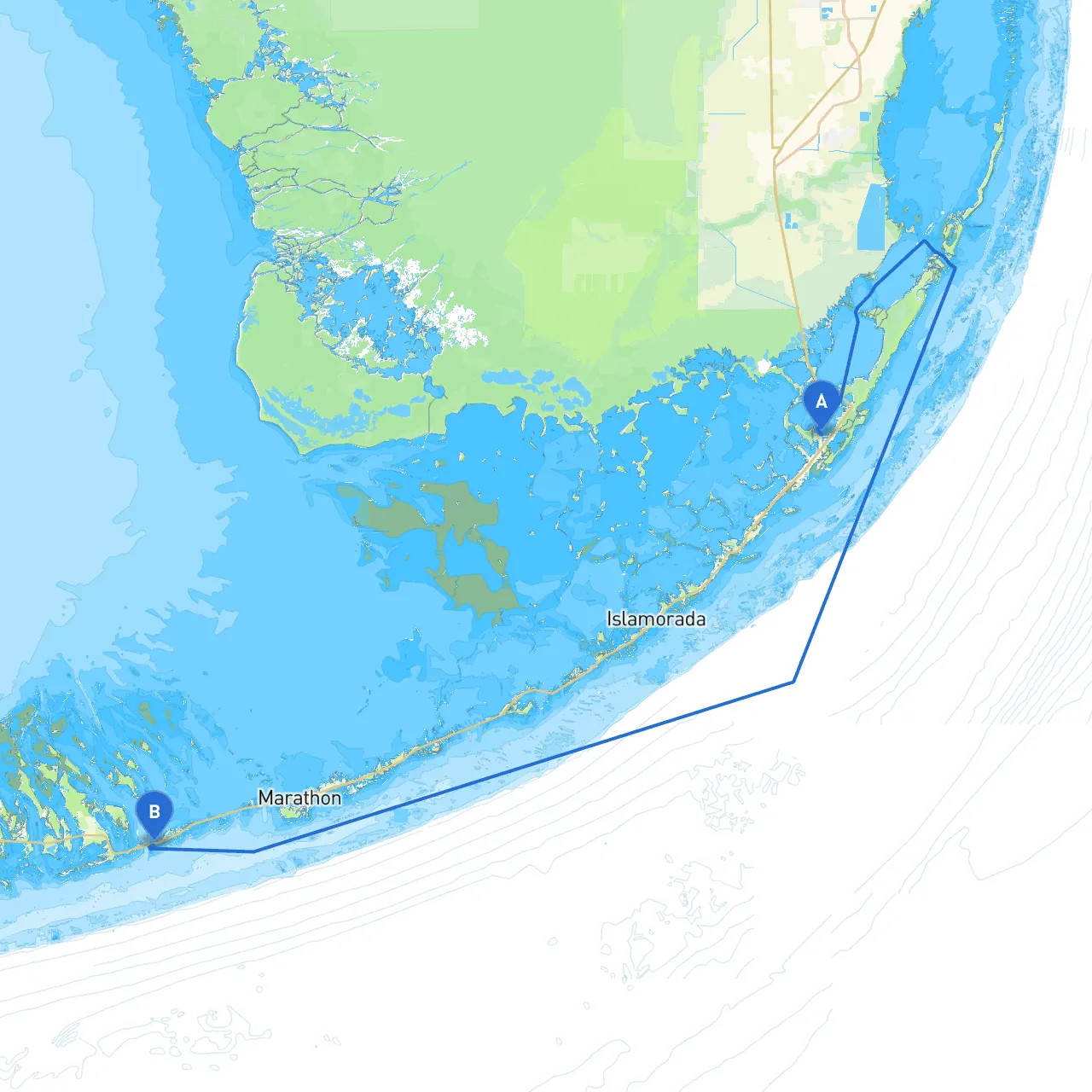 Key Largo to Big Pine Key