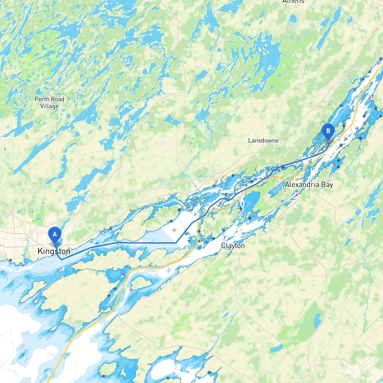 Kingston to Mallorytown