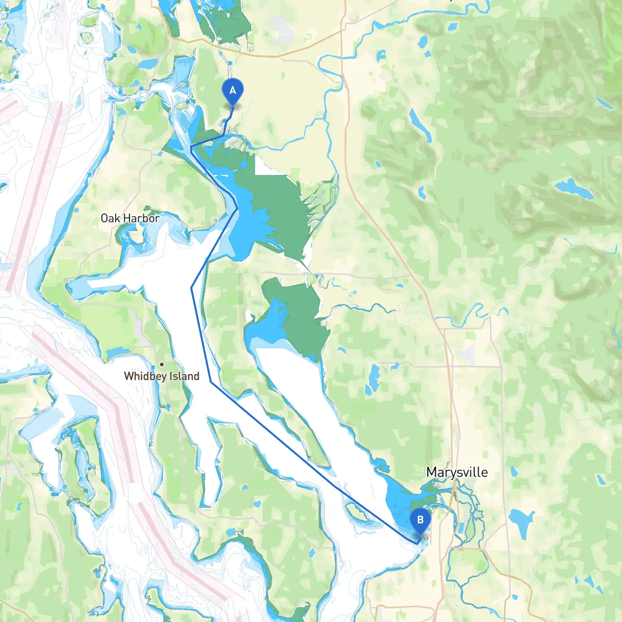 La Conner to Everett