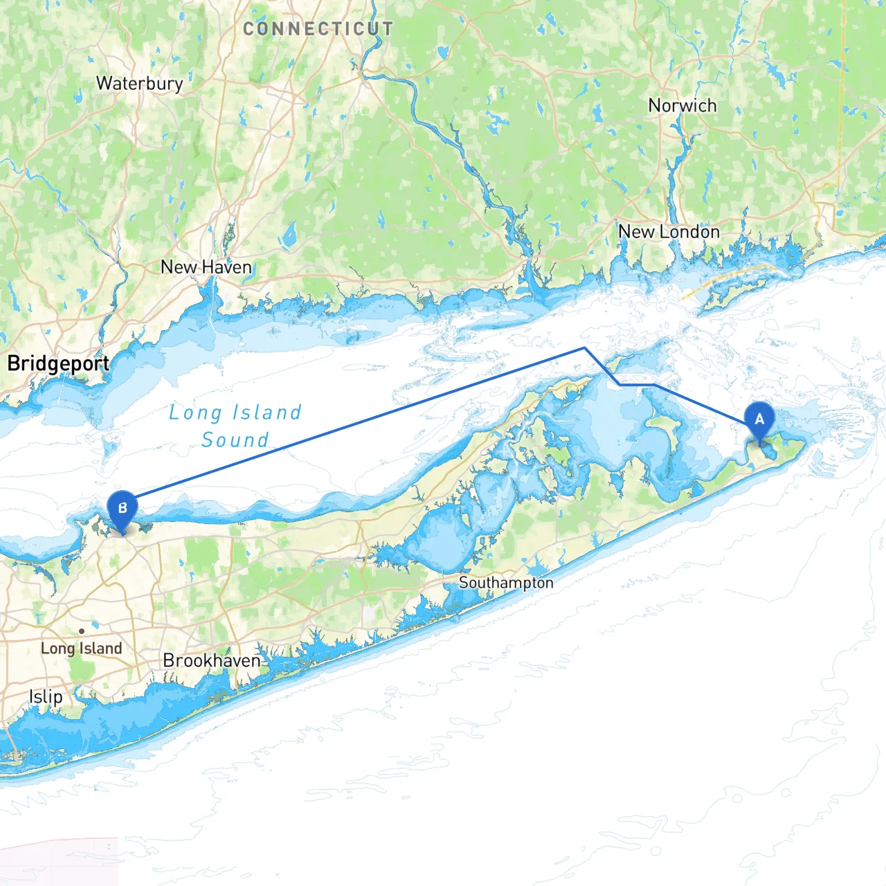 Montauk to Port Jefferson