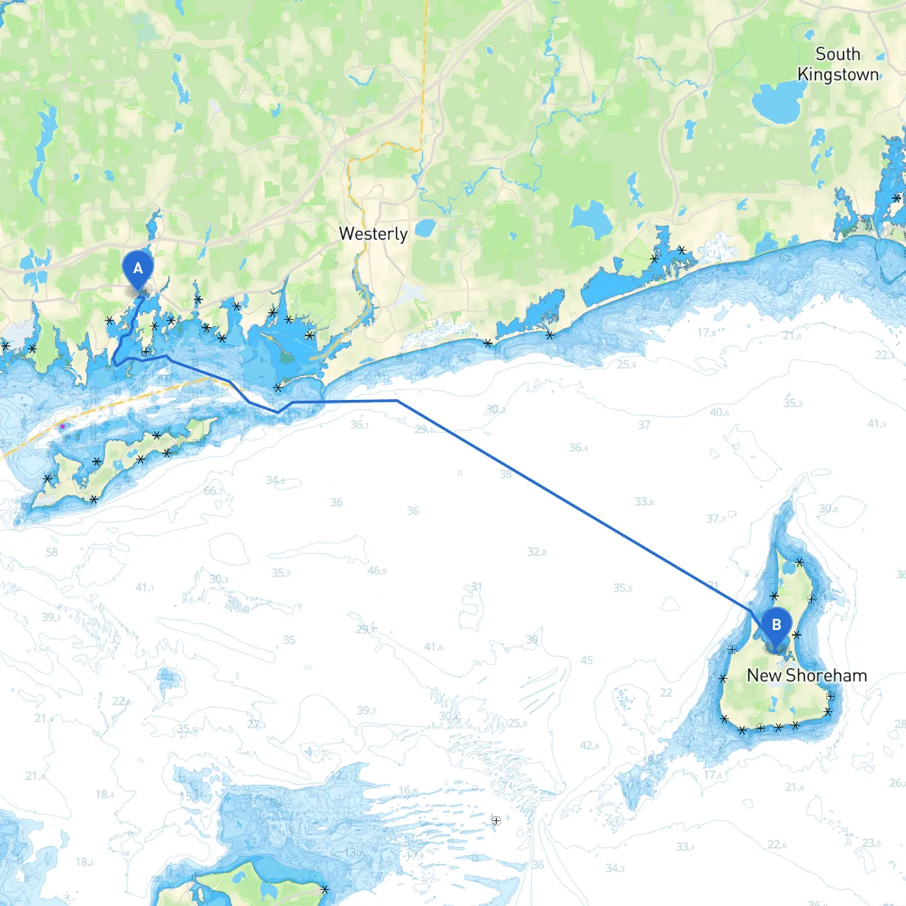 Mystic to Block island
