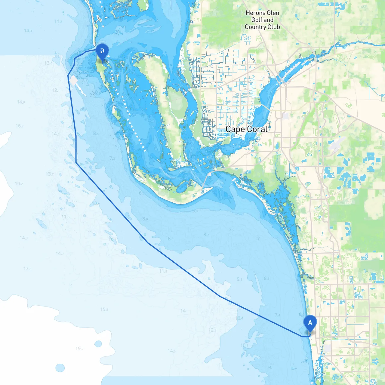 Naples to Cayo Costa