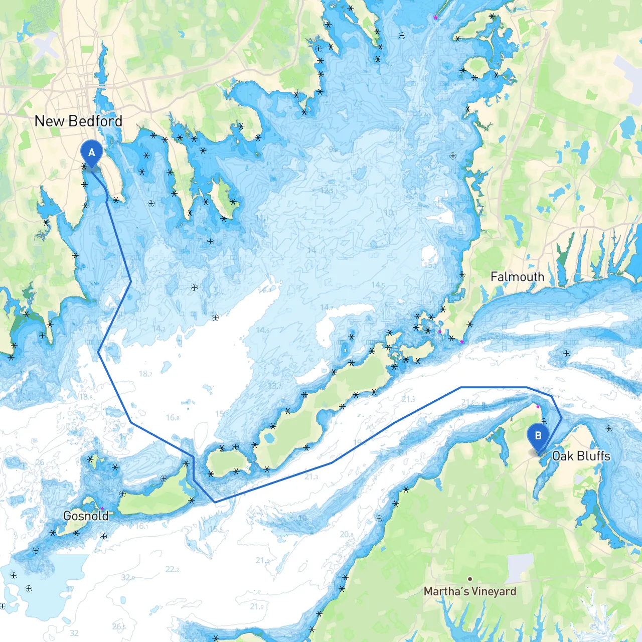 New Bedford to Vineyard Haven