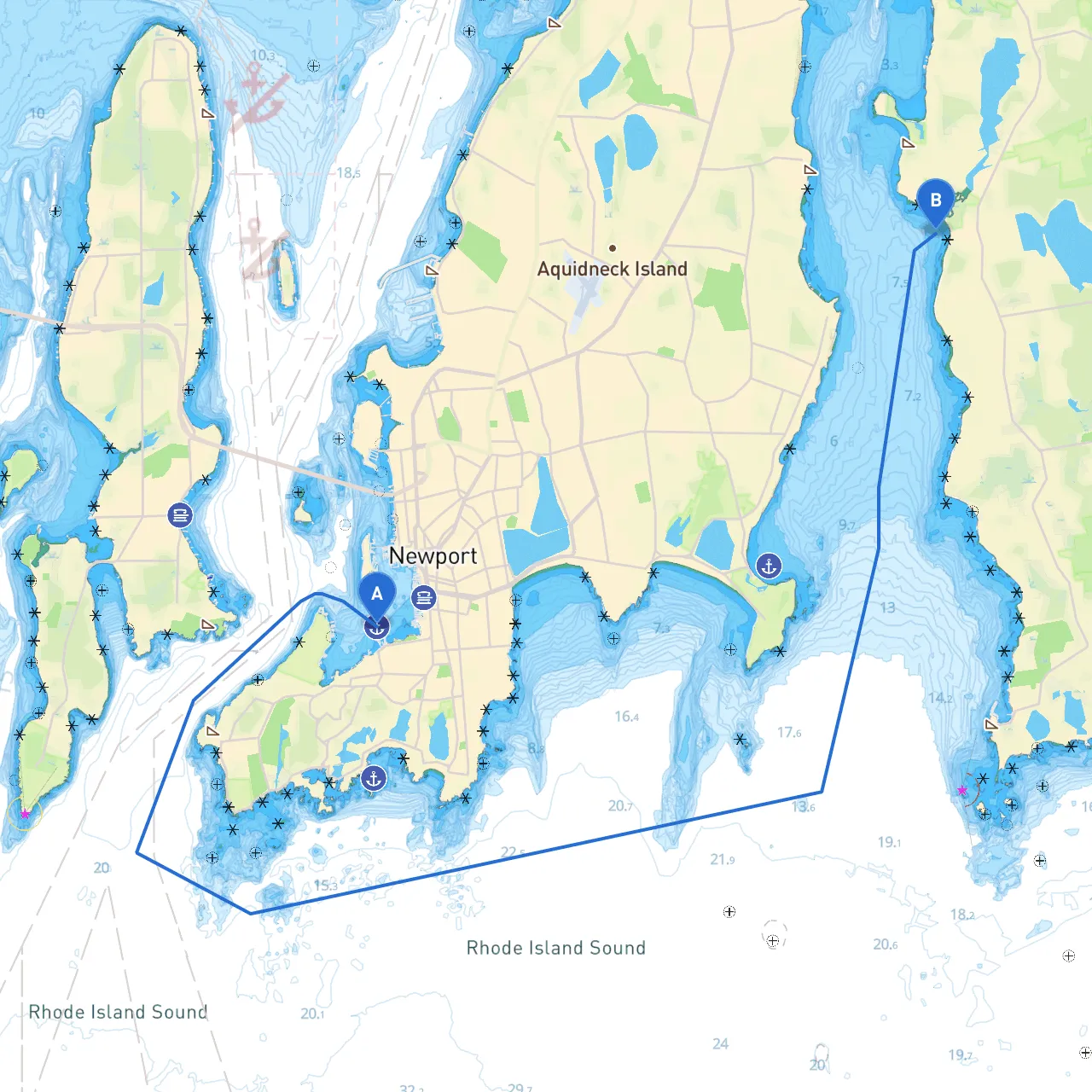 Newport to Little Compton