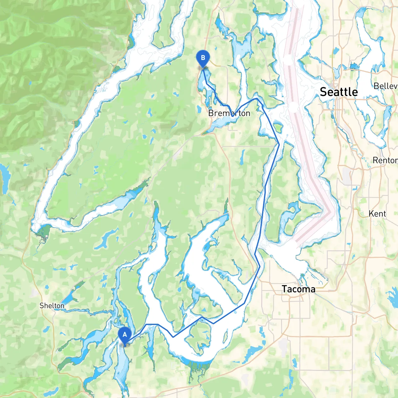 Olympia to Silverdale