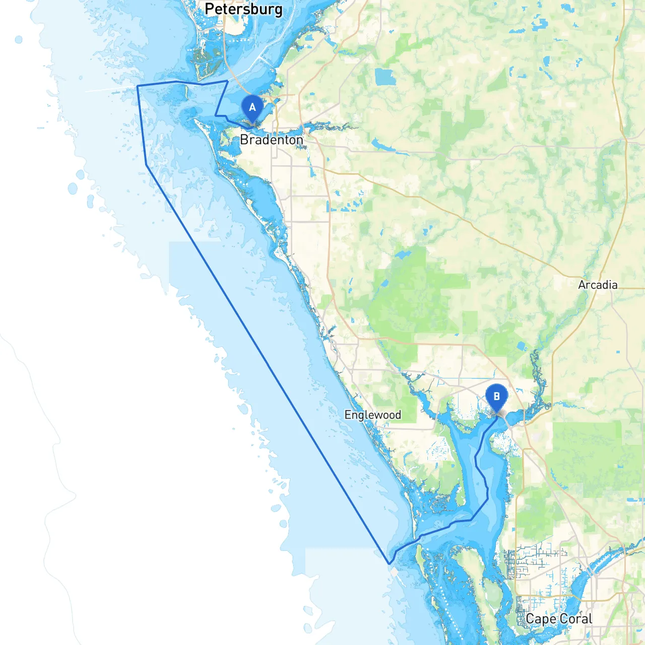 Palmetto to Port Charlotte