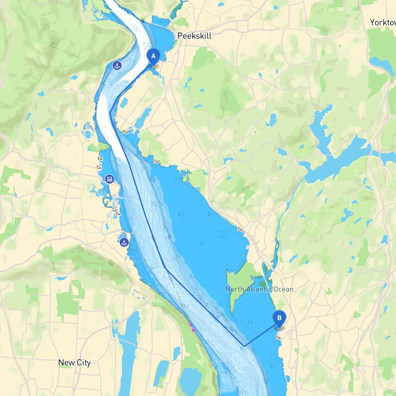 Peekskill to Ossining