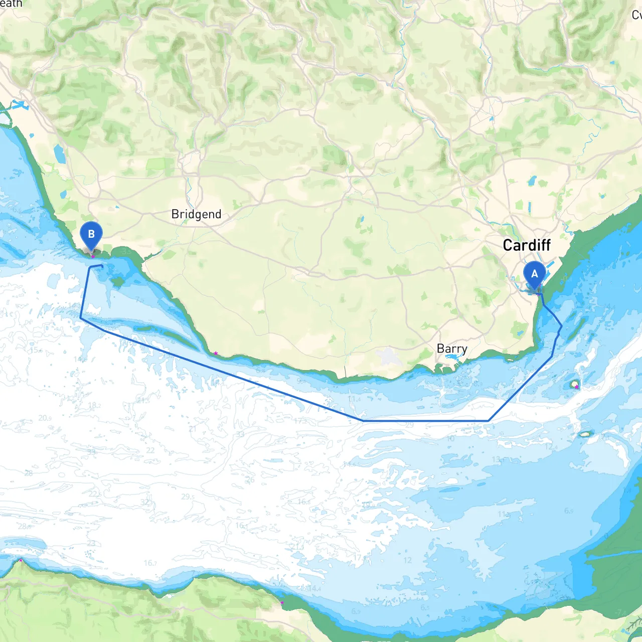 Penarth to Porthcawl