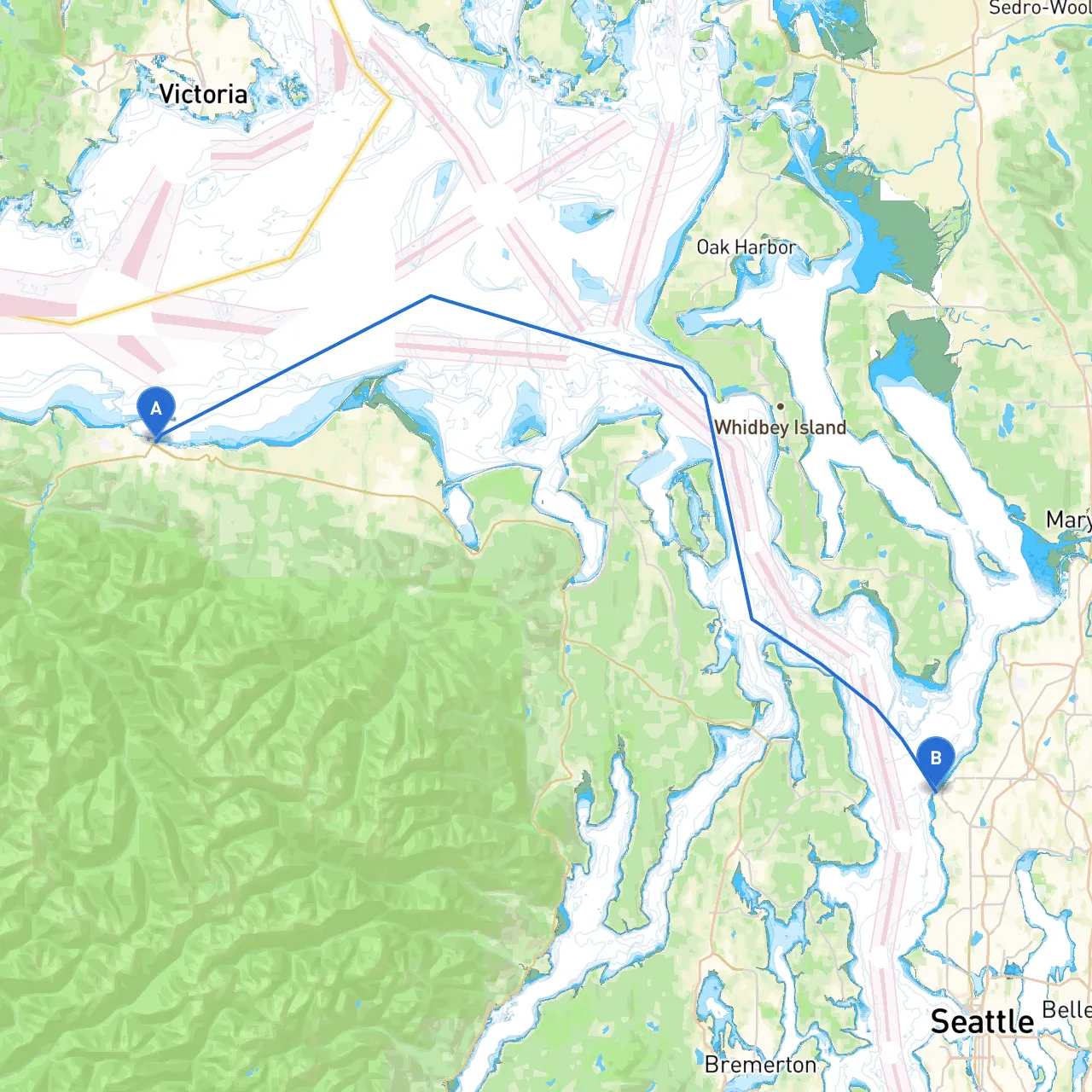 Port Angeles to Edmonds