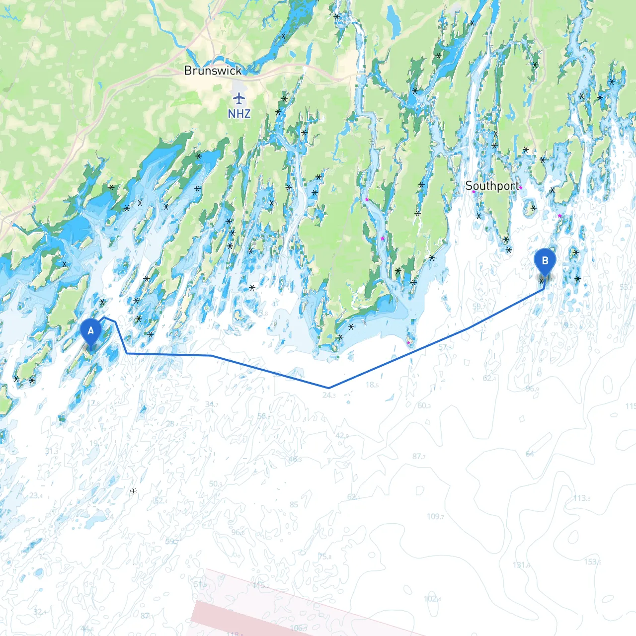 Portland to Boothbay