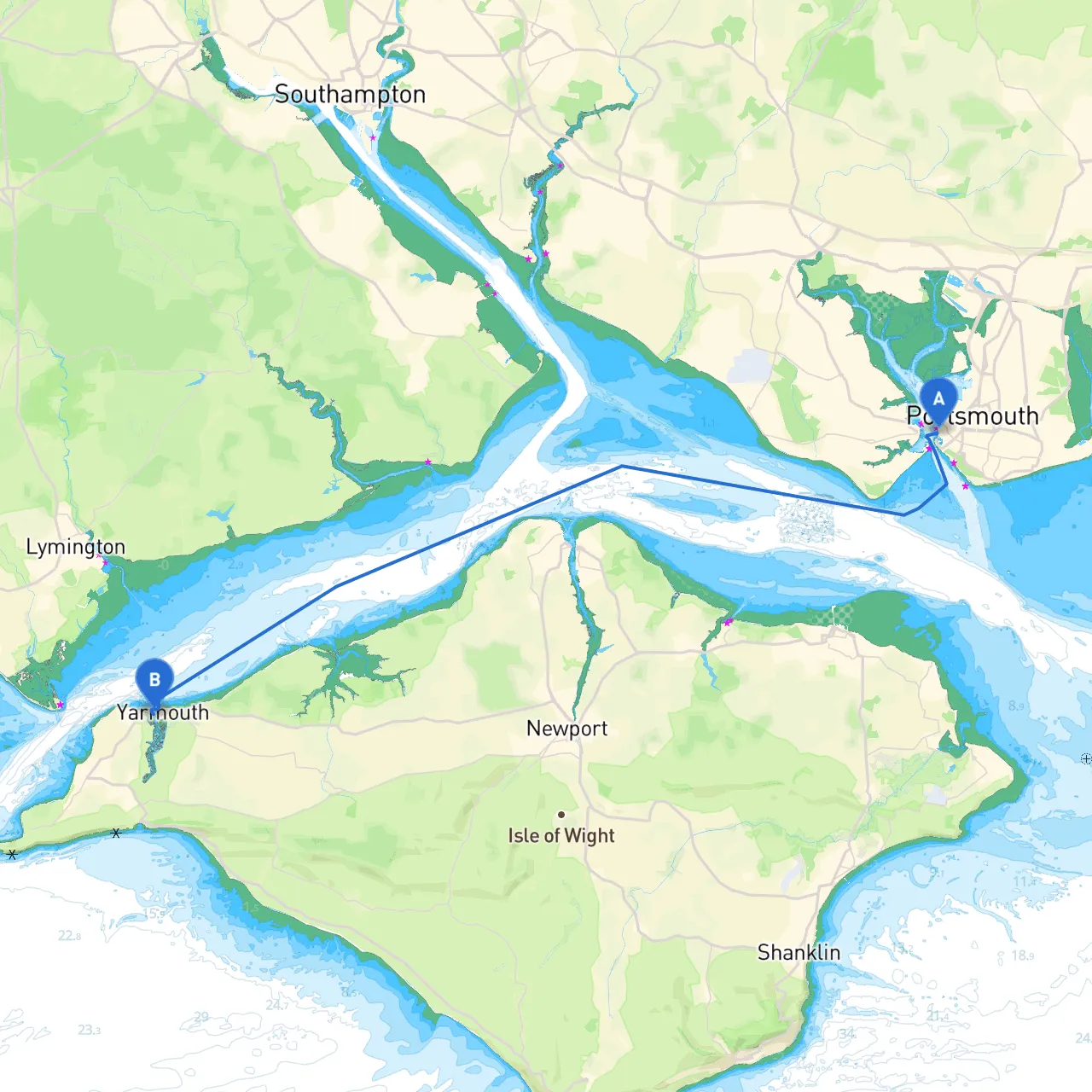 Portsmouth to Yarmouth