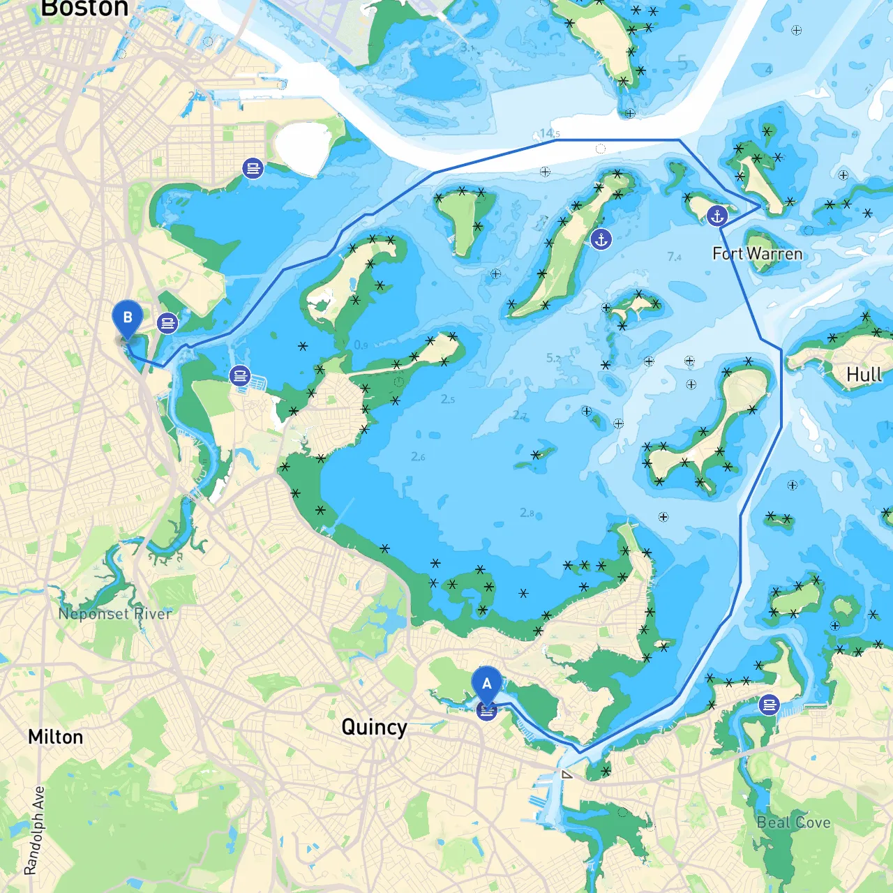 Quincy to Dorchester