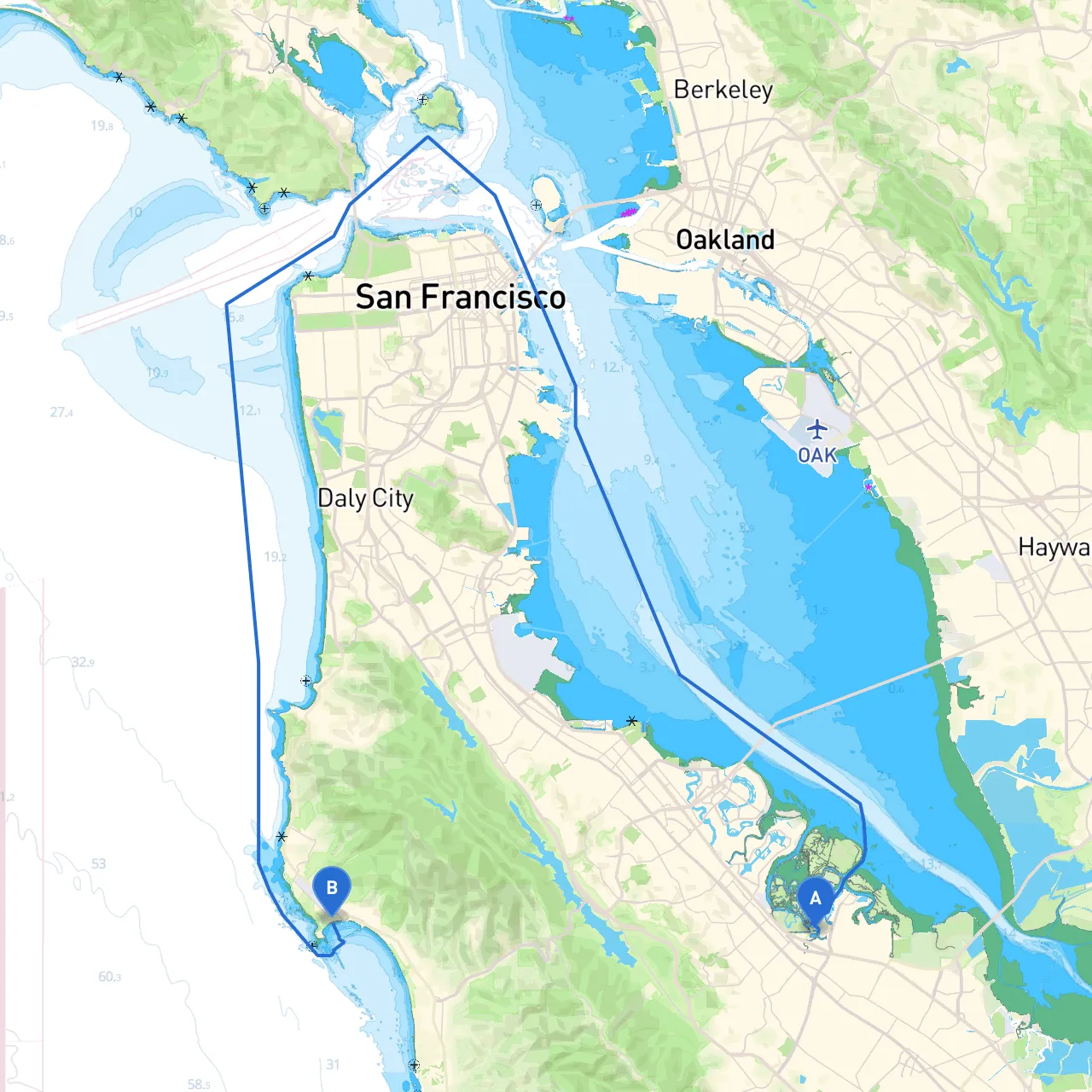 Redwood City to Half Moon Bay