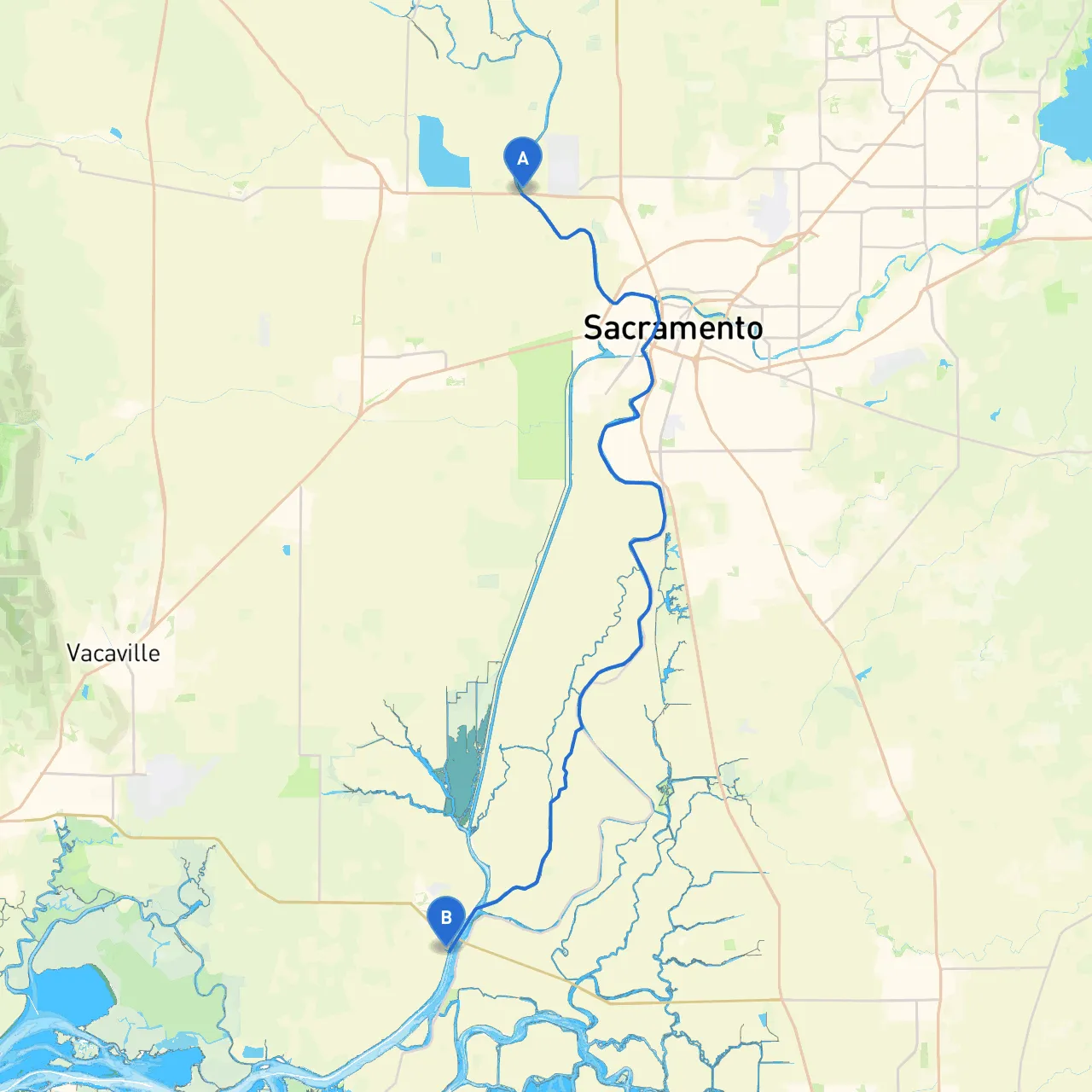 Sacramento to Rio Vista