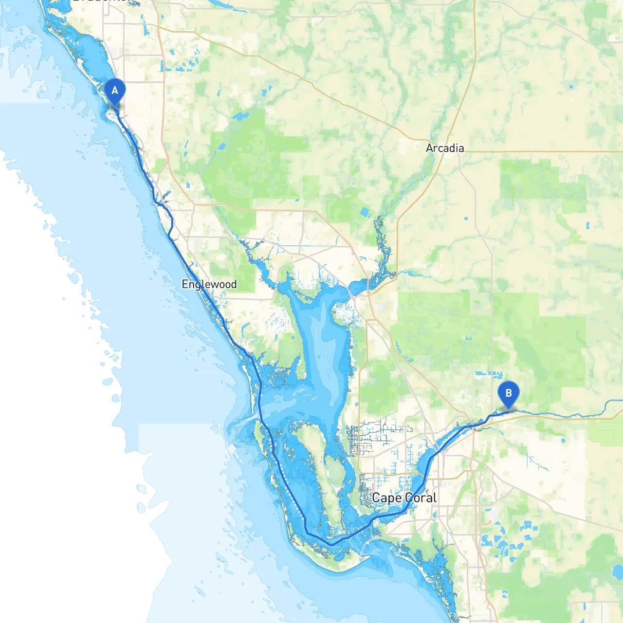 Siesta Key to Ft. Myers