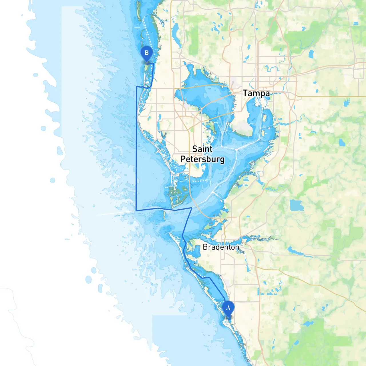 Siesta Key to Dunedin