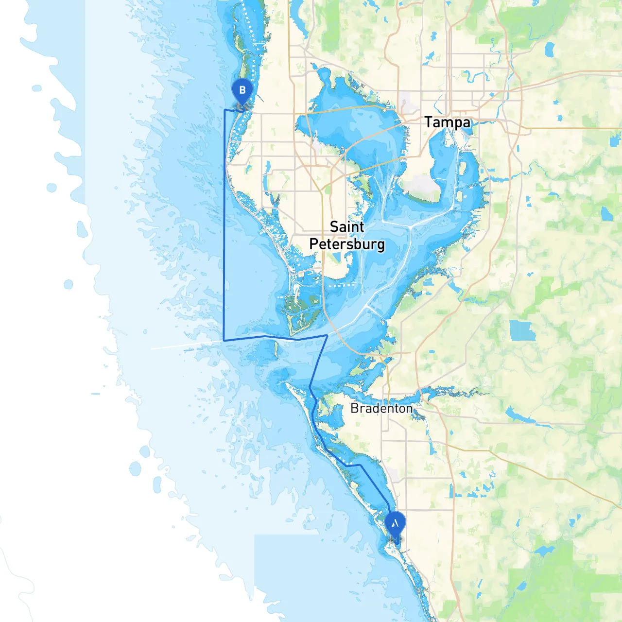 Siesta Key to Clearwater Beach