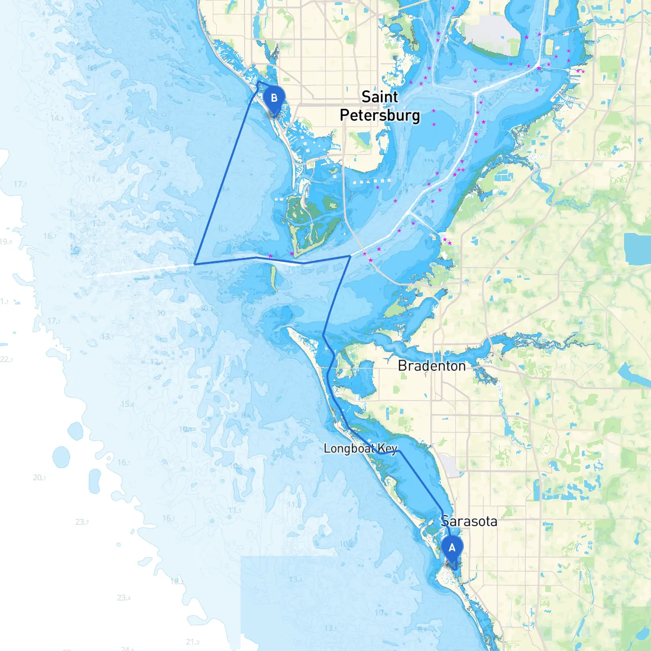 Siesta Key to St. Pete Beach