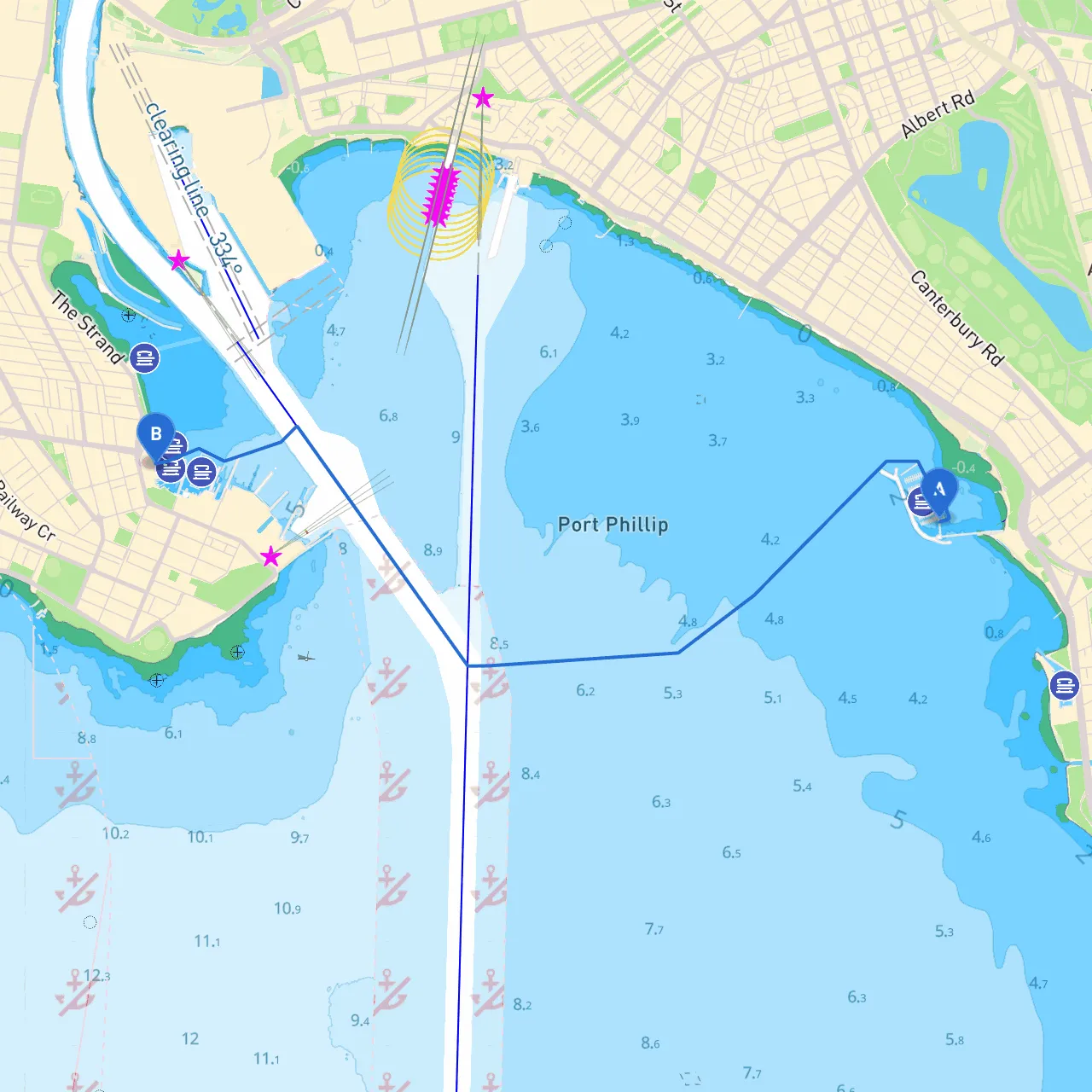 St Kilda to Williamstown