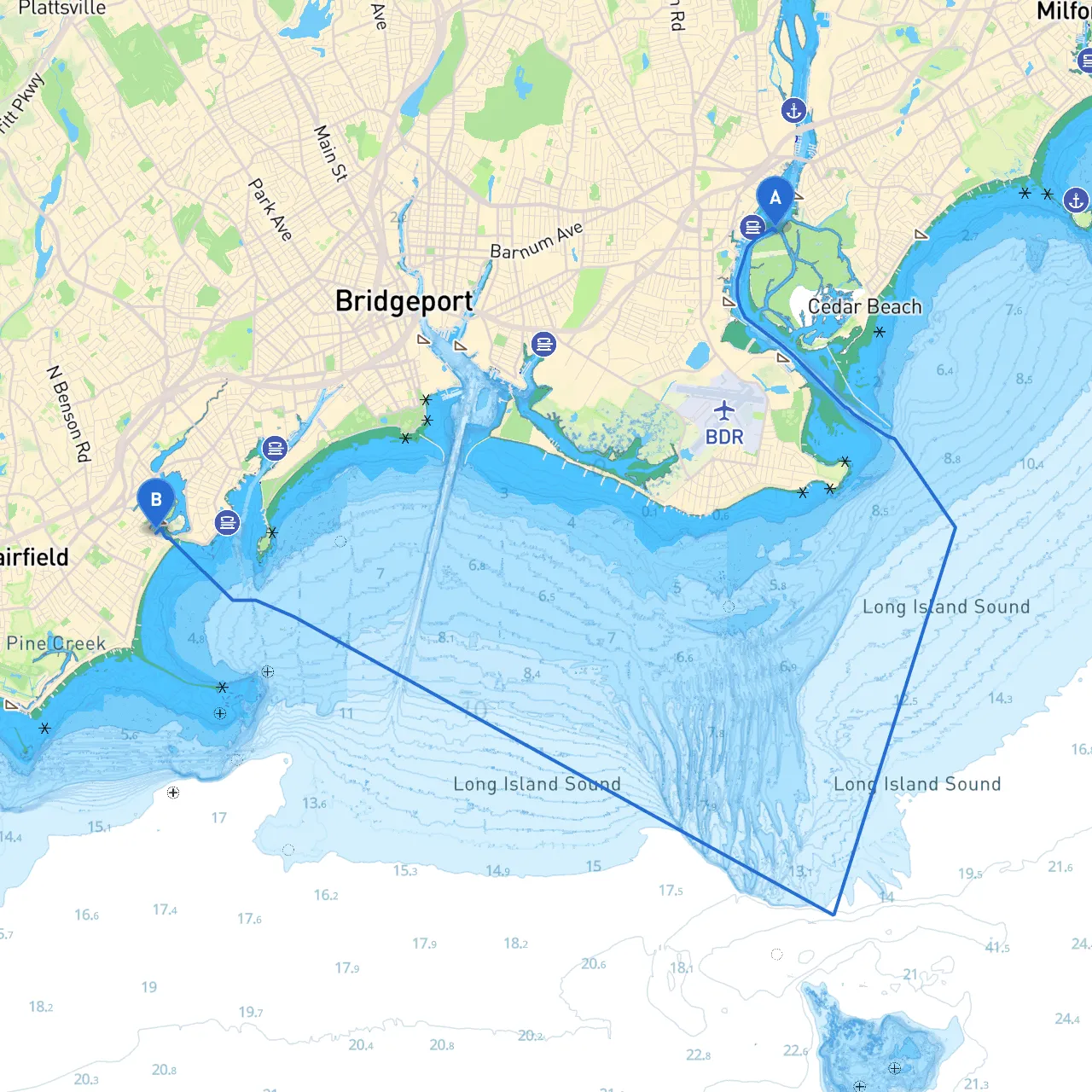 Stratford to Fairfield
