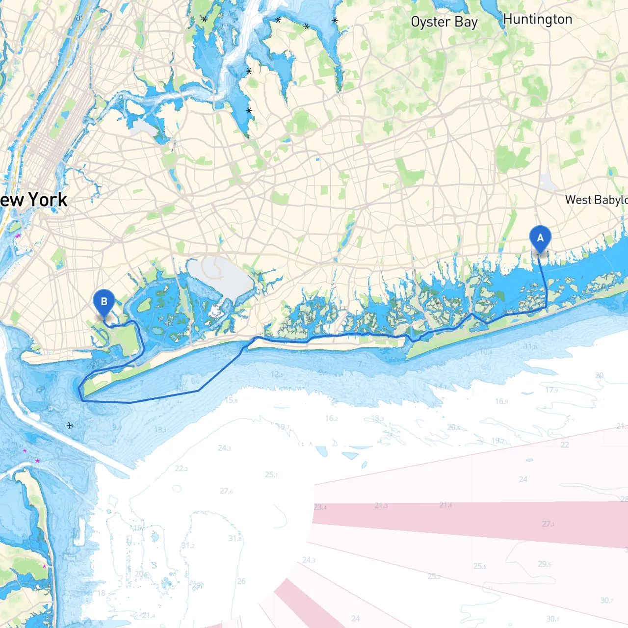 Amityville to Brooklyn