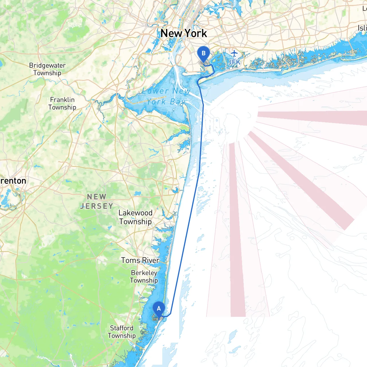 Barnegat Light to Brooklyn