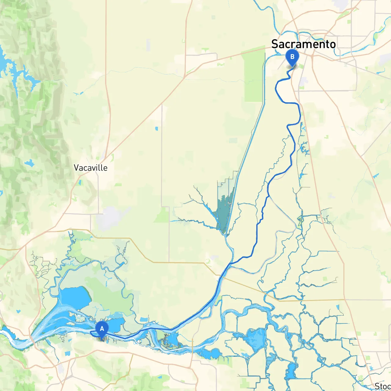 Bay Point to West Sacramento