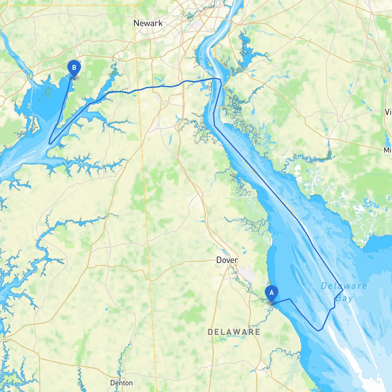 Bowers to North East