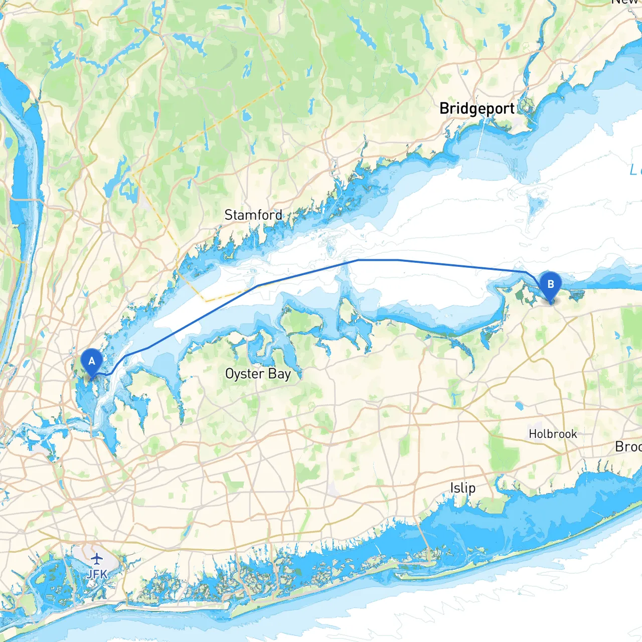 Bronx to Port Jefferson