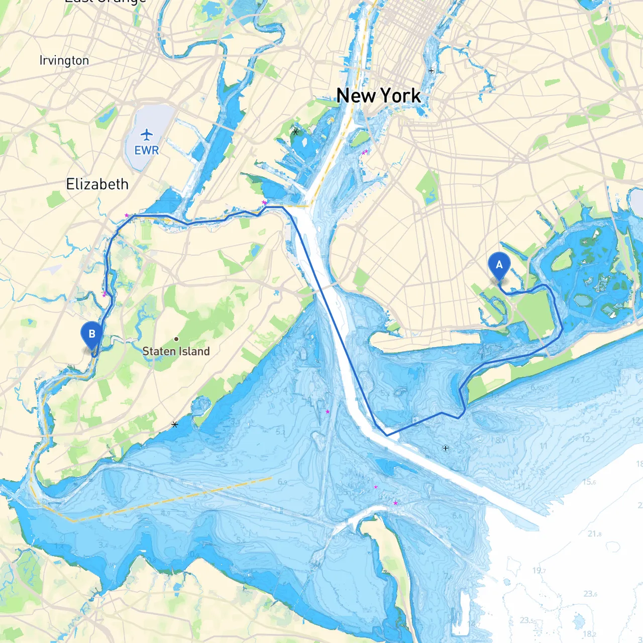 Brooklyn to Carteret