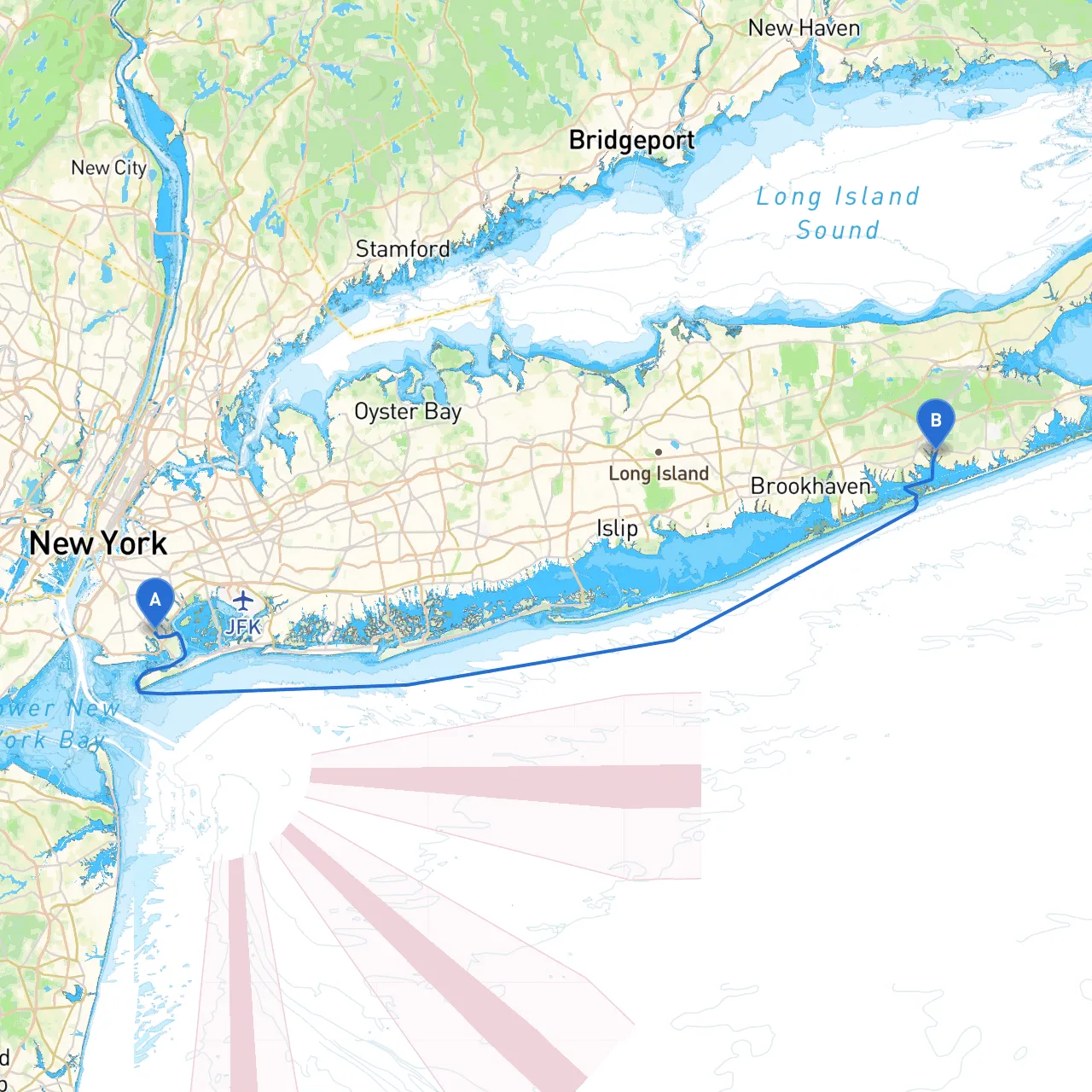 Brooklyn to Remsenburg