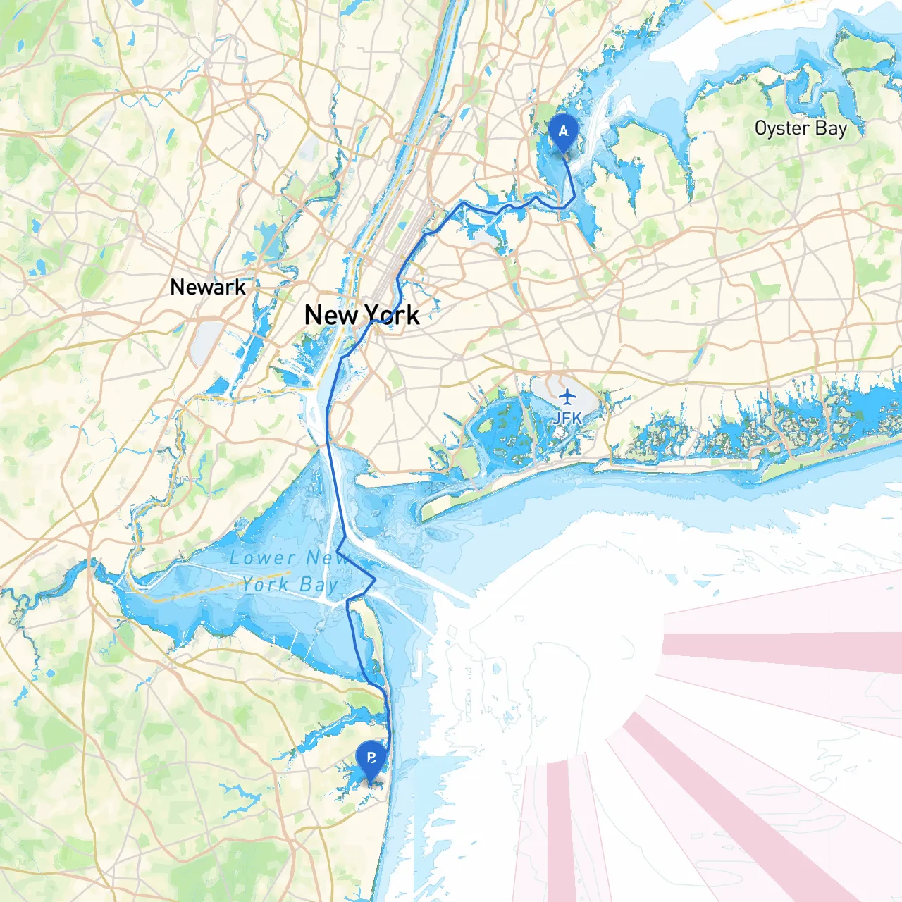 City Island to Long Branch