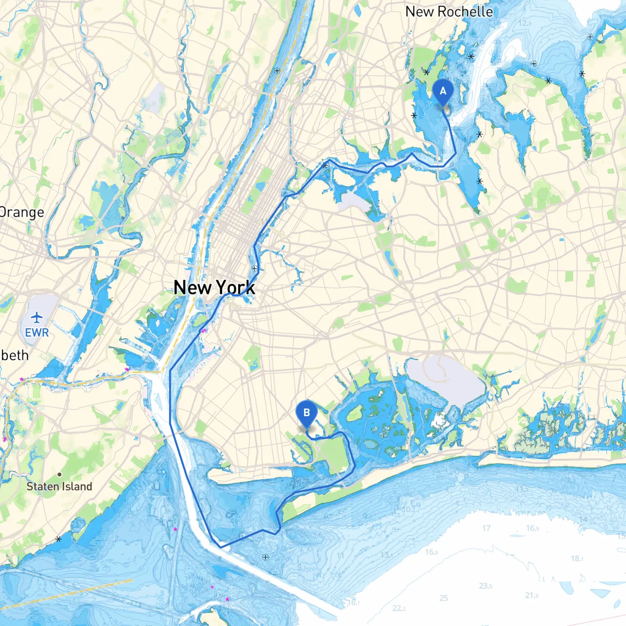 City Island to Brooklyn