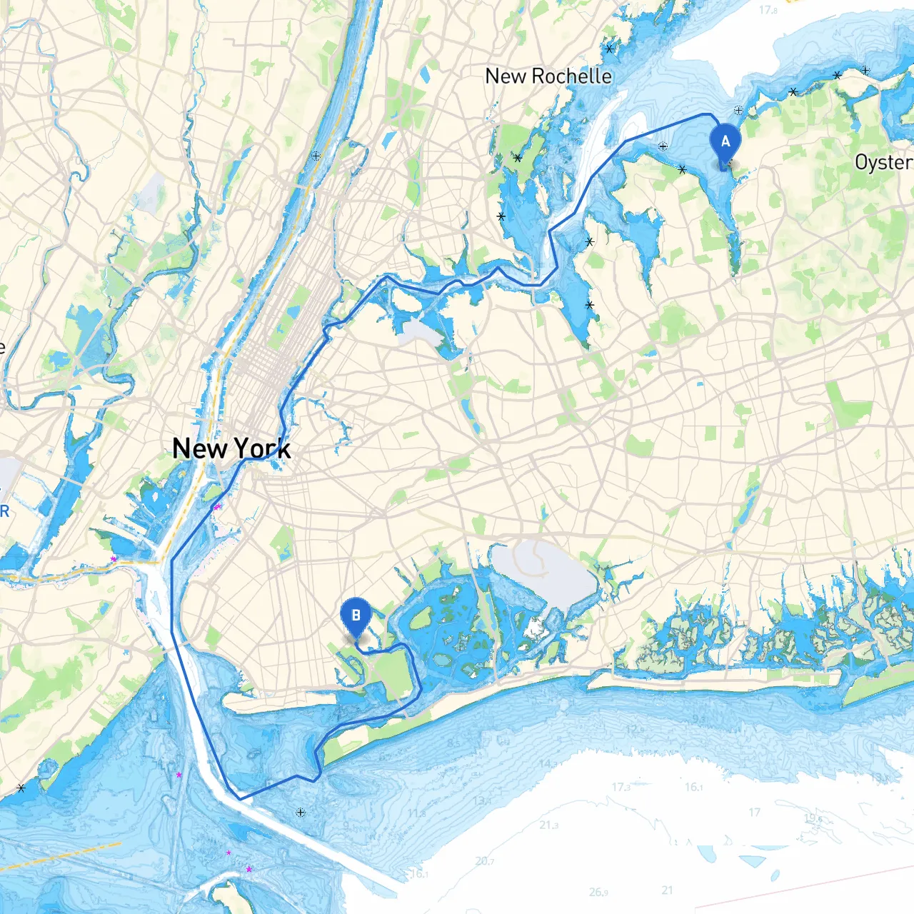 City of Glen Cove to Brooklyn