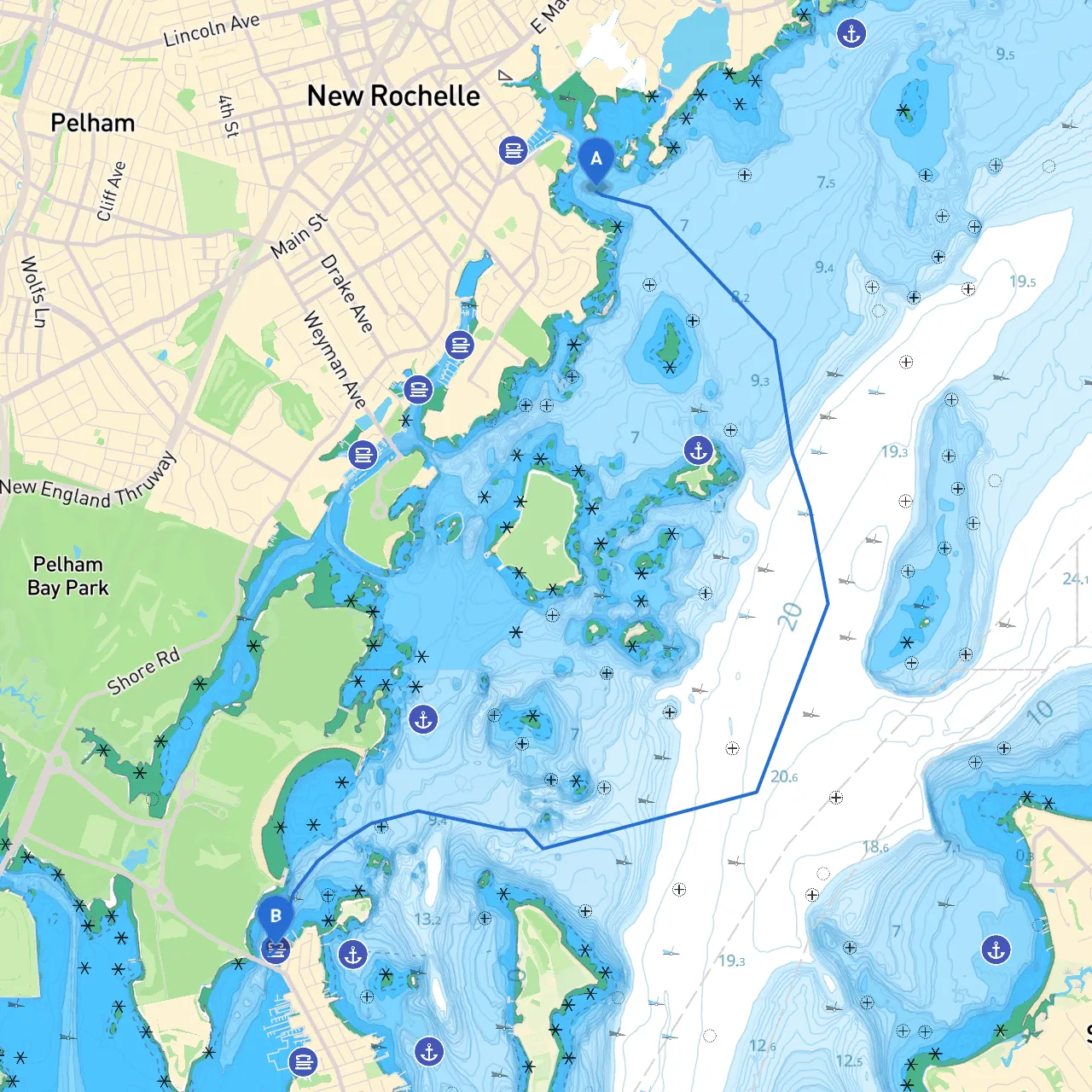 City of New Rochelle to Bronx