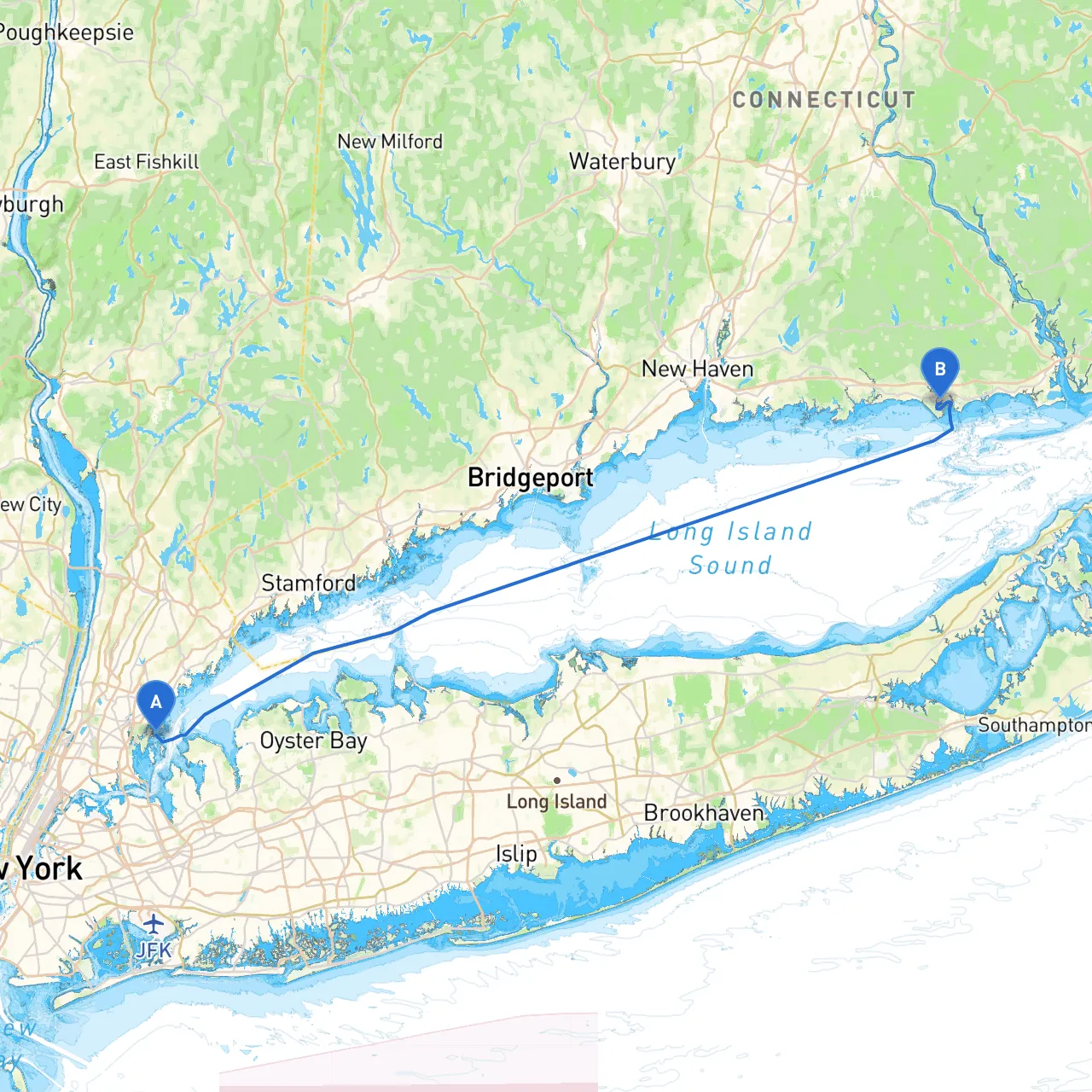 City of New York to Clinton