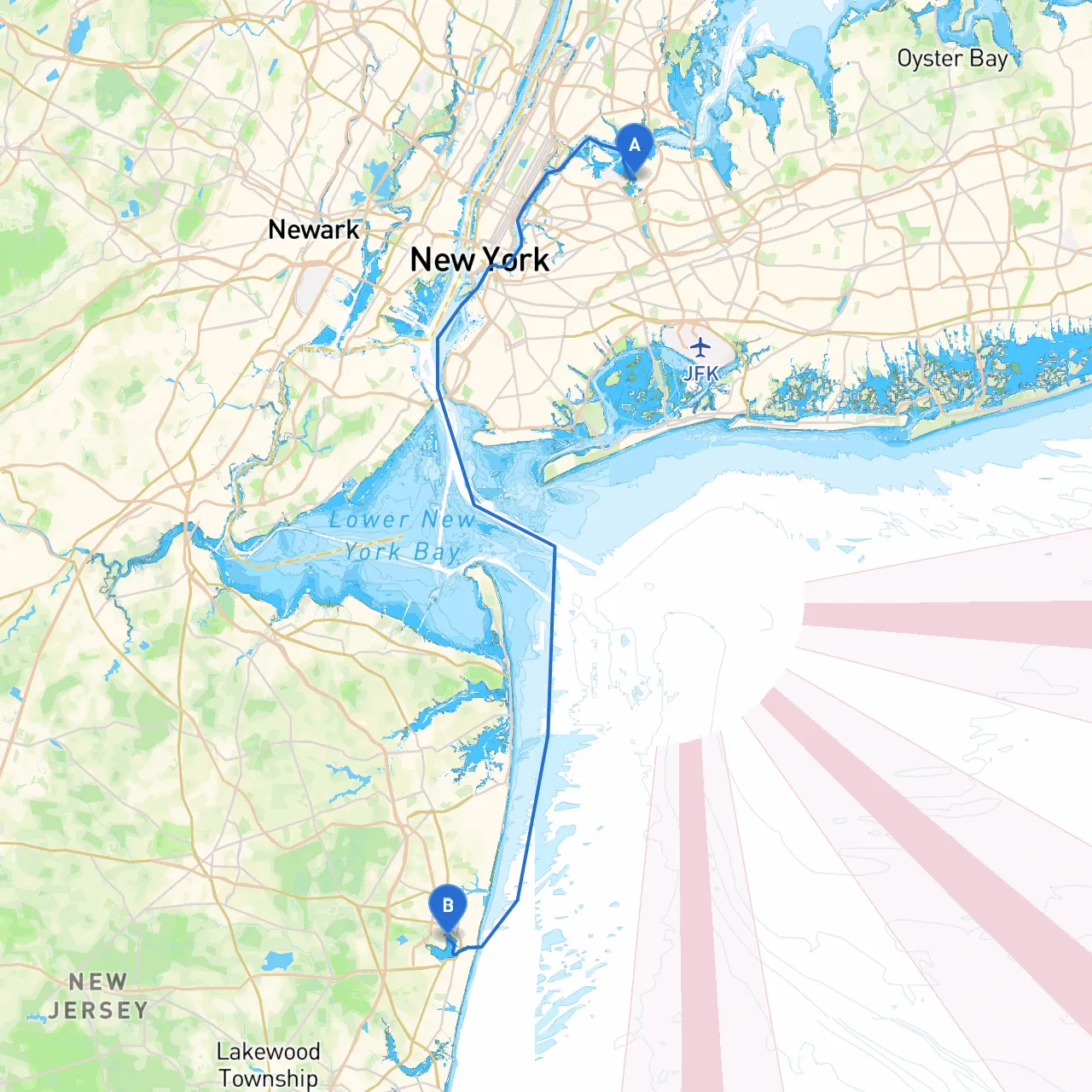 City of New York to Neptune Township